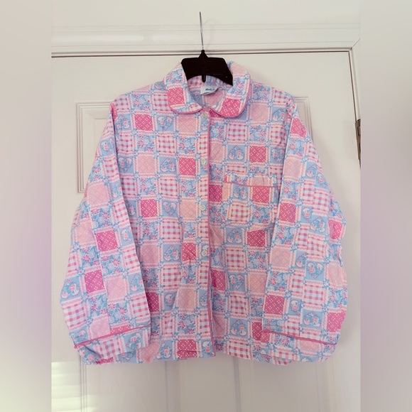 Women’s Vintage Pink Pajama Set - Picture 3 of 7